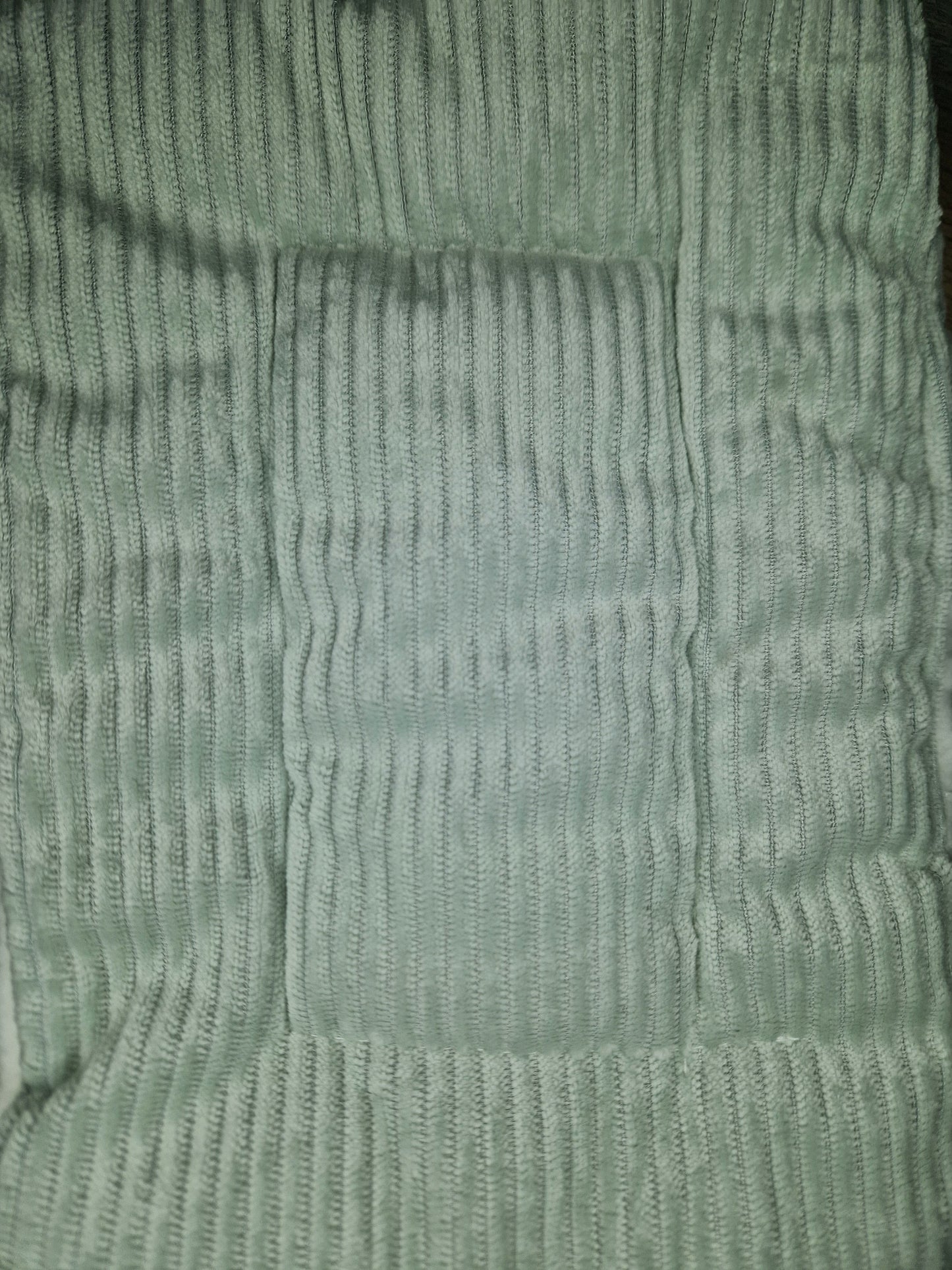 Tapis côtelé vert