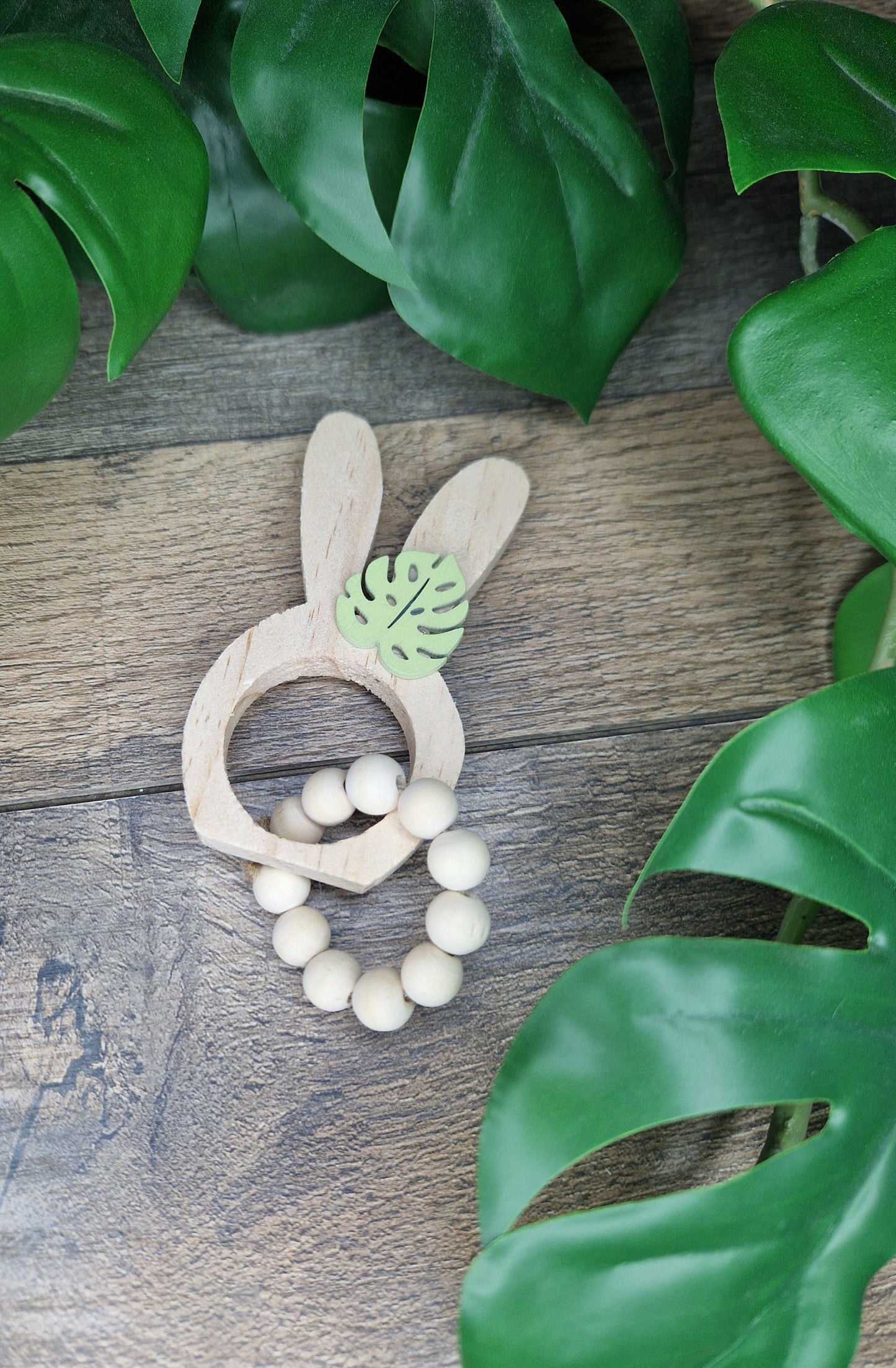 Jouet lapin Monstera