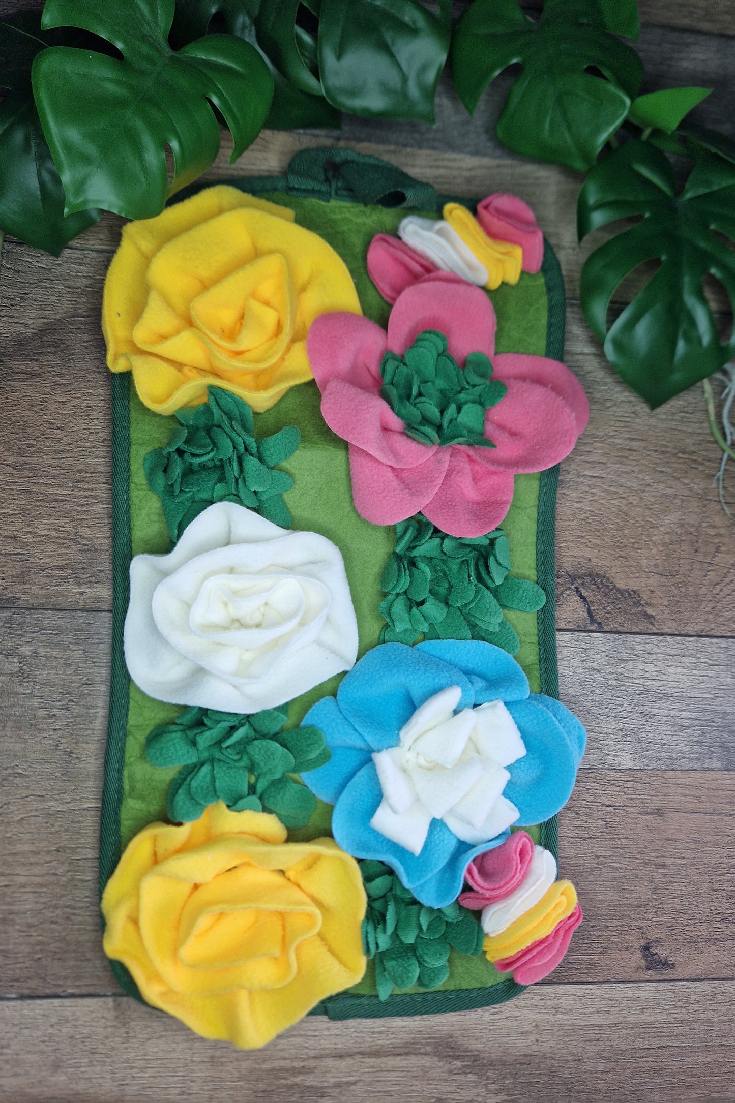 Tapis de fouille fleur