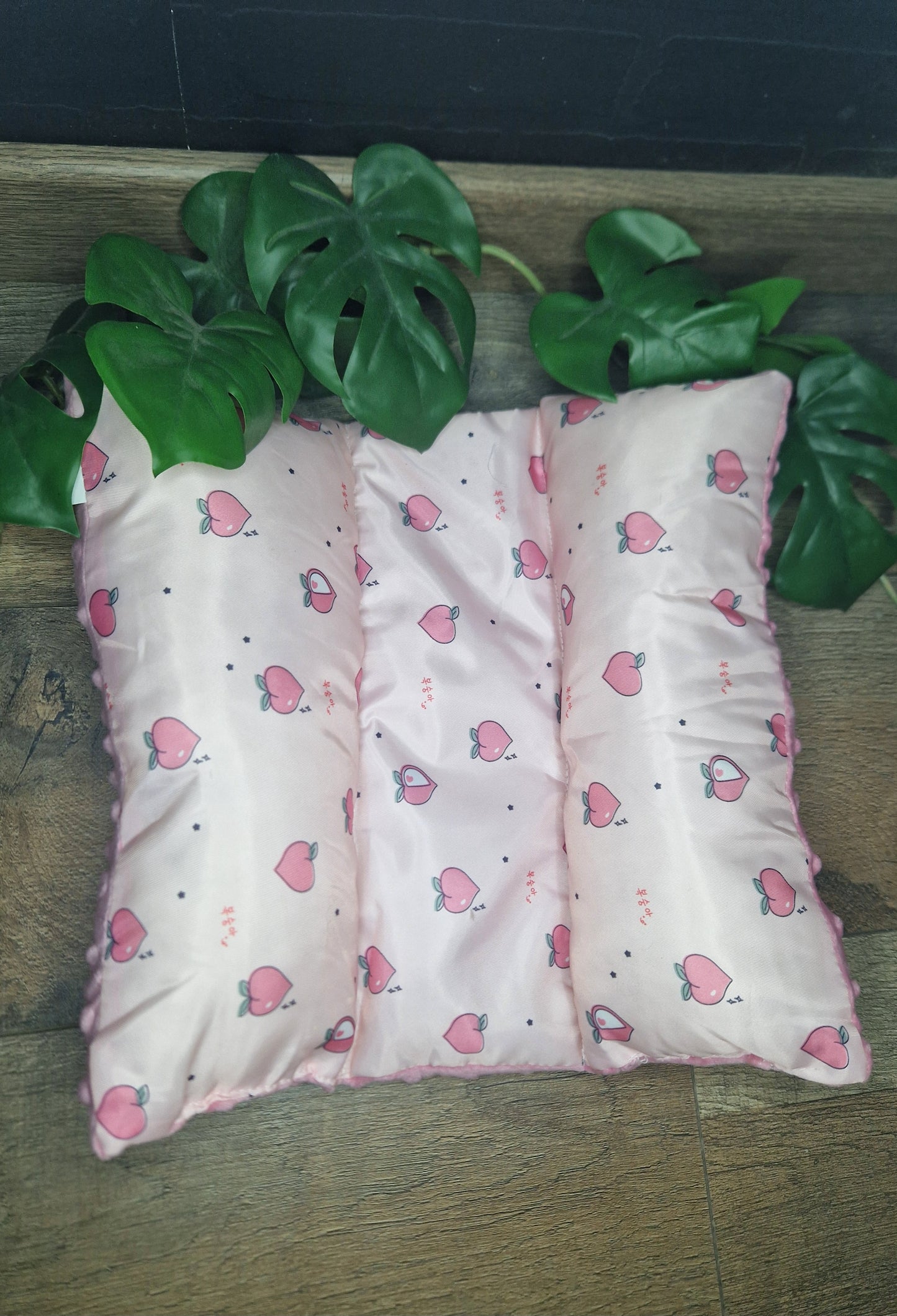 Coussin Réversible rose