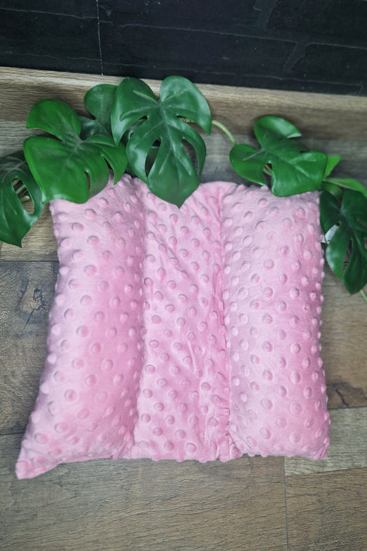Coussin Réversible rose
