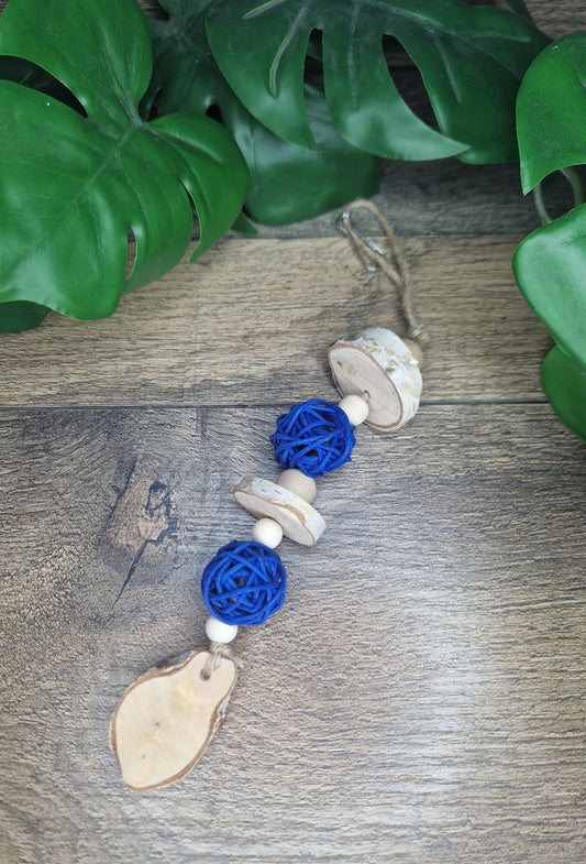 Jouet à suspendre bleu