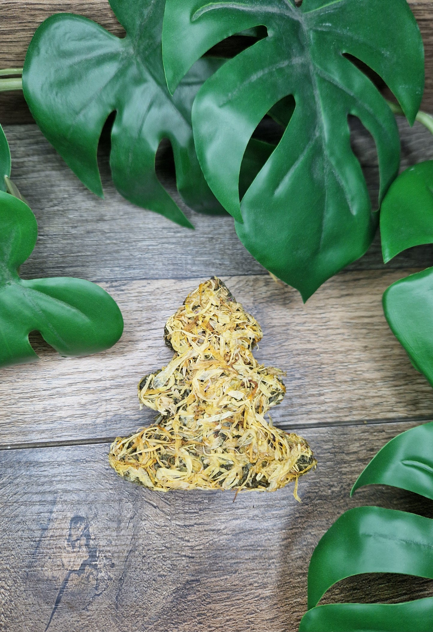 Sapin de Noël fleurs de souci