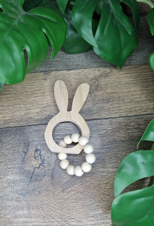 Jouet lapin naturel