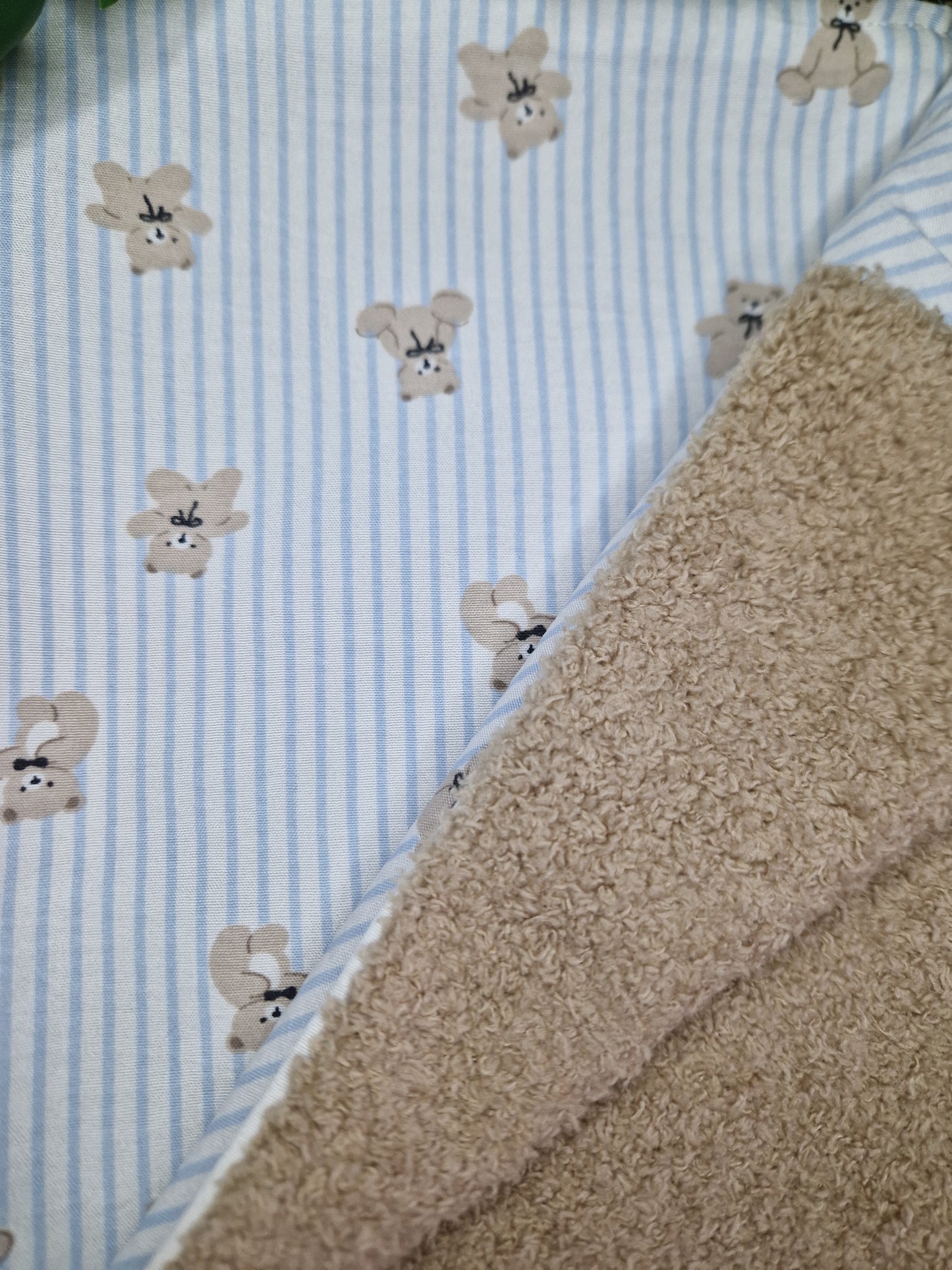 Couverture ouson marron